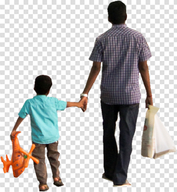 CHILD KID DAD FATHER SON PARENT WALKING BACK GROUP SHOPPING INDIAN ...