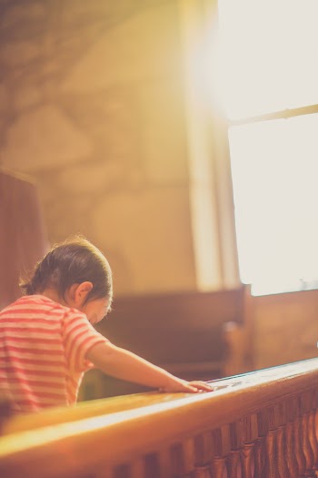 Child Near Window