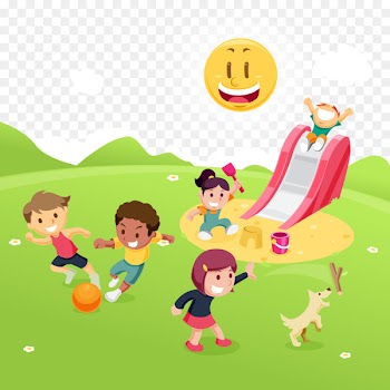Child Park Game Download Euclidean vector - Children play illustration 