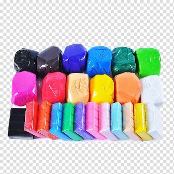 Child Polymer clay Plastic, Children 3d color mud Shuangpin transparent background PNG clipart