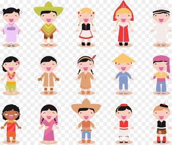 Child Race Clip art - Vector children of different races 