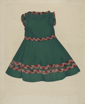 Child's Dress (1935&ndash;1942) by Mary | Free Photo - rawpixel