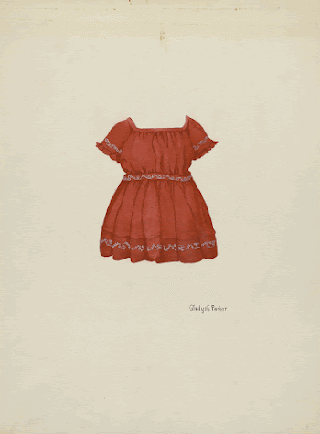 Child's Dress (ca.1936) by Gladys | Free Photo - rawpixel