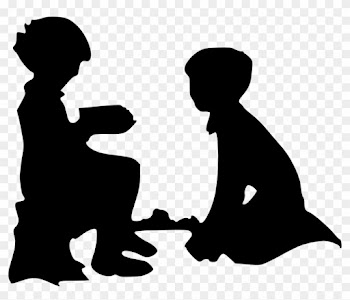 Child Silhouette Clip Art - Pre K Graduation Program