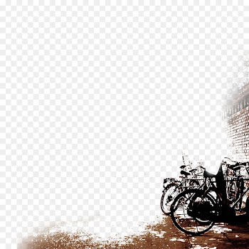 Child Wallpaper - Vintage street bike background material picture 