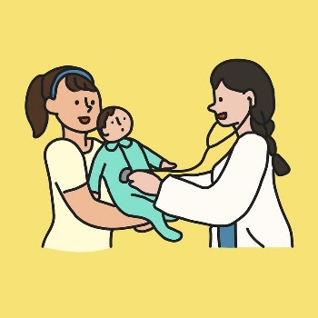 Childcare clipart, health checkup illustration | Free PSD - rawpixel