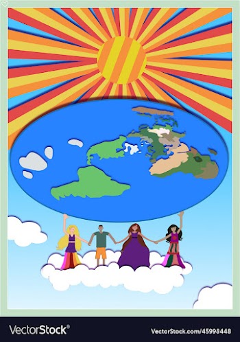 children hold our planet
