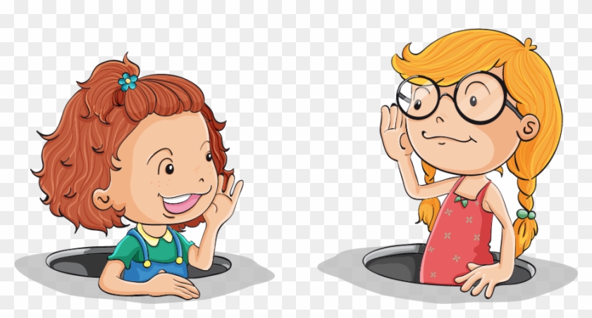 Children Listening Clip Art Download - Speak And Listen Clipart
