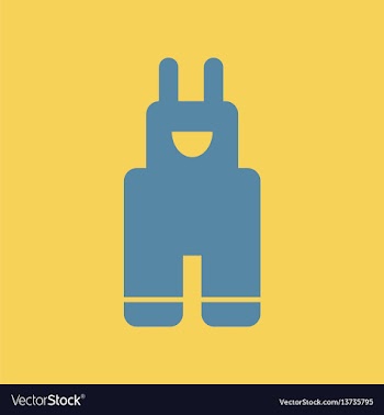 Children pants vector image