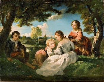 Children playing, 1830 - 1876 | Free Photo - rawpixel