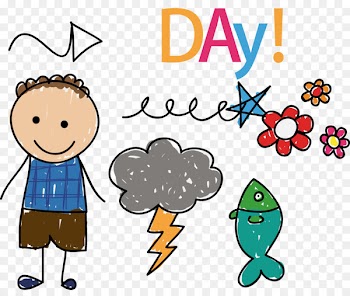 Children's Day Drawing Clip art - Children fish png vector elements 