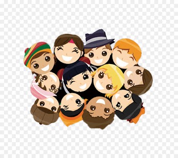 Children's Day Wish Clip art - Children together 