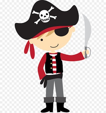 Children's party Birthday Piracy Banner - Pirate PNG 