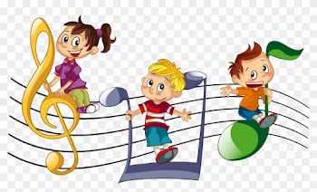 Children Singing Clipart Png
