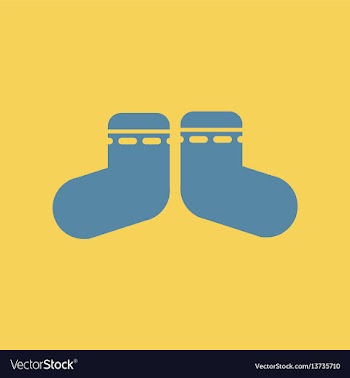 Children socks vector image