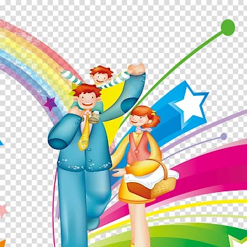 Childrens Day Poster Mid-Autumn Festival, family transparent background PNG clipart