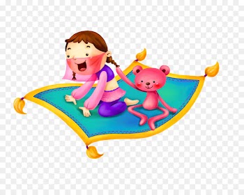 Childrens Day Wish Wallpaper - Flying Carpet 