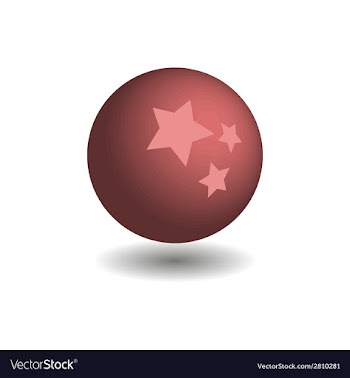 Childrens lilac ball vector image