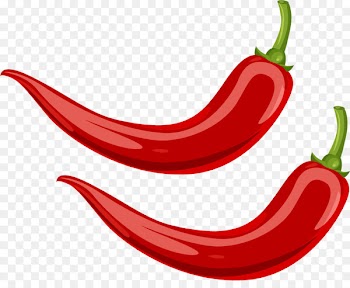 Chili pepper Cayenne pepper Clip art - Red pepper PNG vector material 