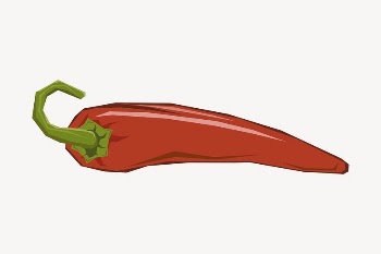 Chili pepper clipart, illustration vector. | Free Vector - rawpixel
