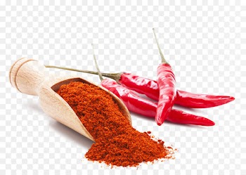 Chili powder Chili con carne Chili pepper Spice - Chili chili next to the red pepper 