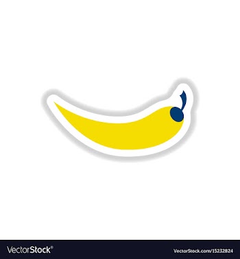 Chilli pepper sticker vector image