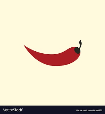 Chilli pepper vector image
