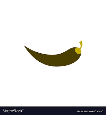 Chilli pepper vector image