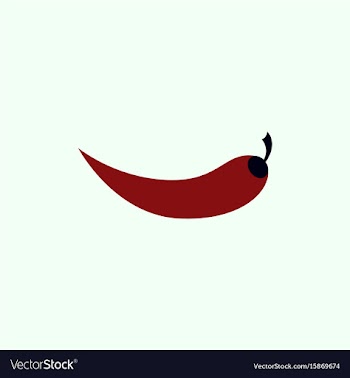 Chilli pepper vector image