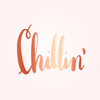 Chillin' handwritten typography style vec.. | Free stock vector - 517977