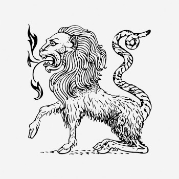 Chimera drawing, vintage mythical creature | Free Photo - rawpixel