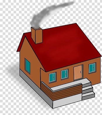 Chimney House Window Building, chimney transparent background PNG clipart