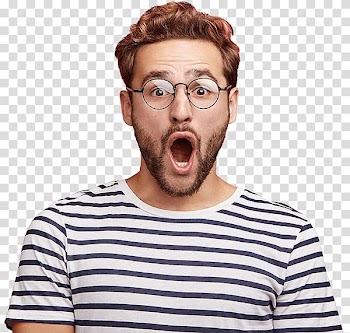 Chin Man Glasses Emotion Beard, man transparent background PNG clipart