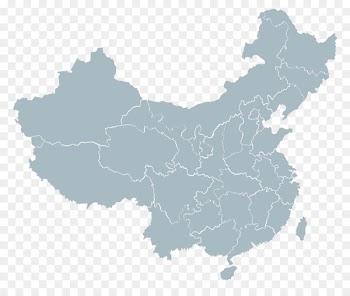 China Blank map Clip art - China 