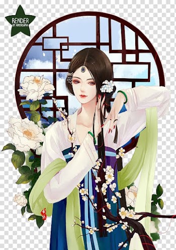 China Chinese art Anime, asian girl transparent background PNG clipart