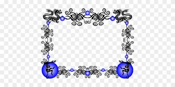 China Chinese Dragon Chinese Zodiac Ox - Cool Chinese Border Designs