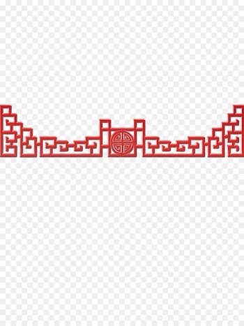 China Chinese New Year Chinoiserie - Chinese New Year decorative borders HD clips 