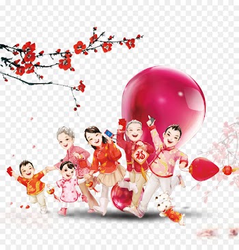 China Chinese New Year Mid-Autumn Festival - Chinese New Year family 