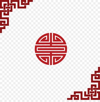 China Chinese New Year Pattern - Chinese New Year red border 