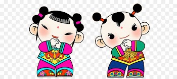 China Chinese New Year Symbol Chinese calendar Nian - Chinese New Year paintings villain material Free buckle 