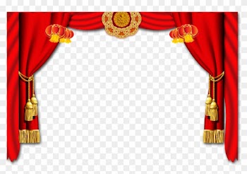 China Chinese New Year Wedding Invitation Clip Art - Chinese New Year Border