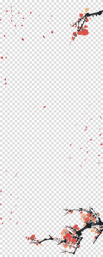China Chinese, Plum flower transparent background PNG clipart