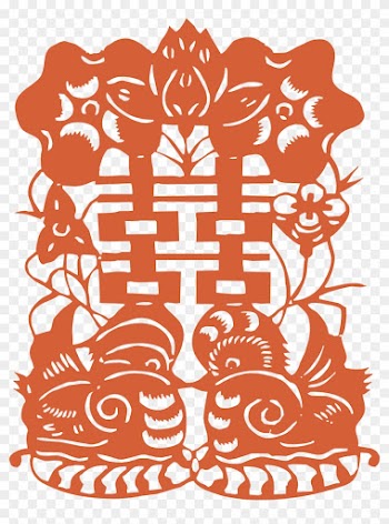 China Cross Stitch Chinese Marriage Pattern - Marriage Contract Ver. B