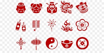 China Dragon Chinese New Year Symbol - Chinese elements Silhouette 