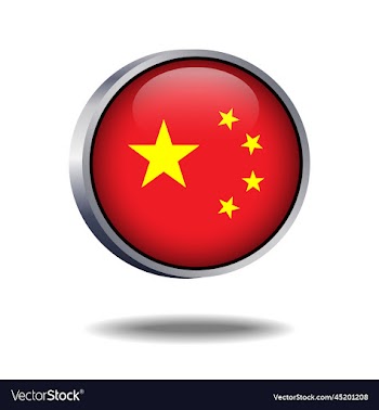 china flag button