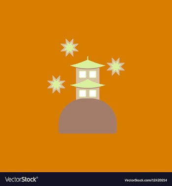 China house of Chinese new vector image
