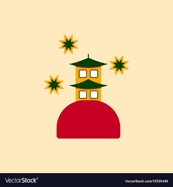 China house of chinese new vector image