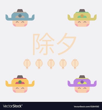 China man collection of vector image