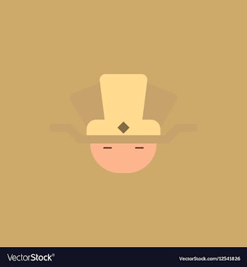 China man head of Chinese new vector image