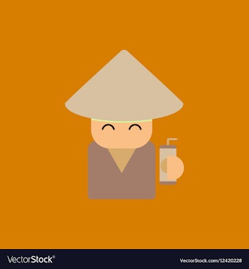 China man of Chinese new year vector image